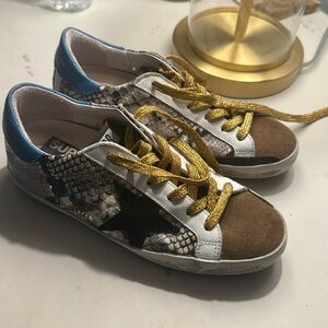 Golden Goose Snake Skin Superstar
